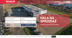 Desktop Screenshot of bonusnieruchomosci.pl